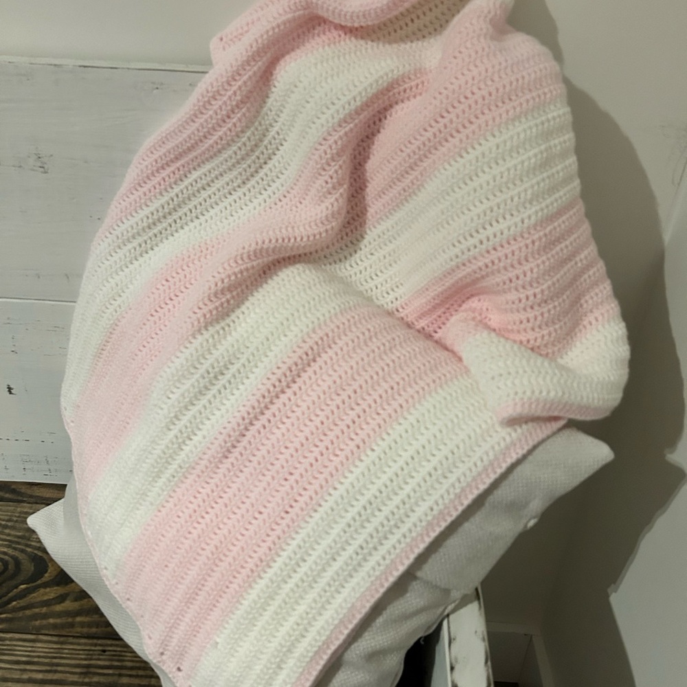 Handmade Crochet Baby Afghan
